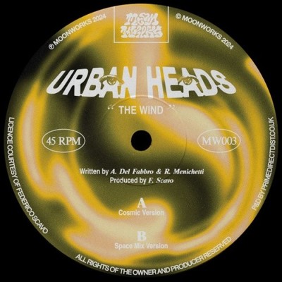 URBAN HEADS The Wind 12'' NEW VINYL Moonworks reissue