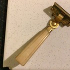 Vintage  Eversharp Schick Injector Shaving Safety Razor Brass Bakelite Handle — photo 9