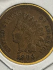 1903 Indian Head Cent XF Coin Beautiful Detail