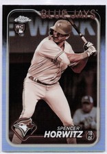 Spencer Horwitz 2024 Topps Chrome #26 Sepia Refractors