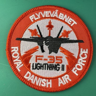 🔥F-35 LIGHTNING II AIRCRAFT PATCH STEALTH STRIKE FIGHTER JET