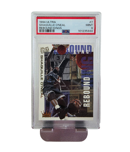 1994 Fleer Ultra Shaquille O'Neal Rebound Kings #7 PSA 9 Mint 7/10 Magic HOF