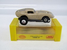 Vintage Aurora TJet Tan Cobra GT 1375 Slot Car in the Case