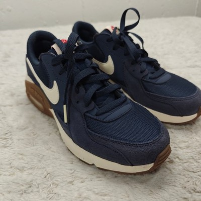 Nike Air Max Excee Sneaker Shoe Men 6 Women 7.5 Thunder Blue Pale Ivory Gum