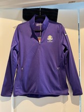 NWT Nike Golf 1/4 Zip Women s Pullover In Pur...