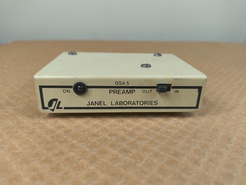 Janel QSA-5 2-Meter Ham Radio Preamplifier 144-148 MHz VHF - RF Sensing