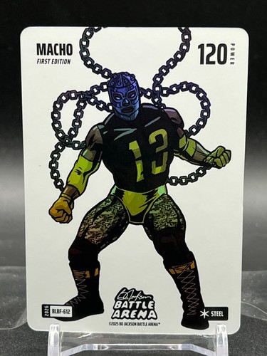 2026 Bo Jackson Battle Arena Macho Steel Blizzard BF # BLBF-612 Manny Machado
