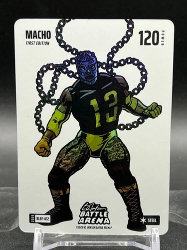 2026 Bo Jackson Battle Arena Macho Steel Blizzard BF # BLBF-612 Manny Machado
