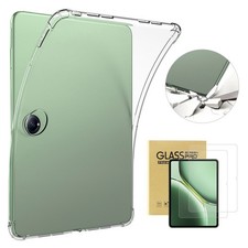 Case Clear Shockproof TPU Cover Screen Protector For OnePlus Pad Pro 12.1" 2024