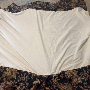Perfect Condition Ralph Lauren Like Queen Bed Skirt Blue Dark Red Mersailles