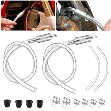 2PCS Brake Bleeder Hose One Way Check Valve Tube Bleeding Tool Kit For Motorcyle