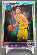 2018-19 Panini Donruss Optic Svi Mykhailiuk #193 Shock RC Lakers