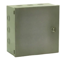 Hoffman 13x12x7 NEMA 1 Steel Enclosure Electrical Panel Junction Box Indoor