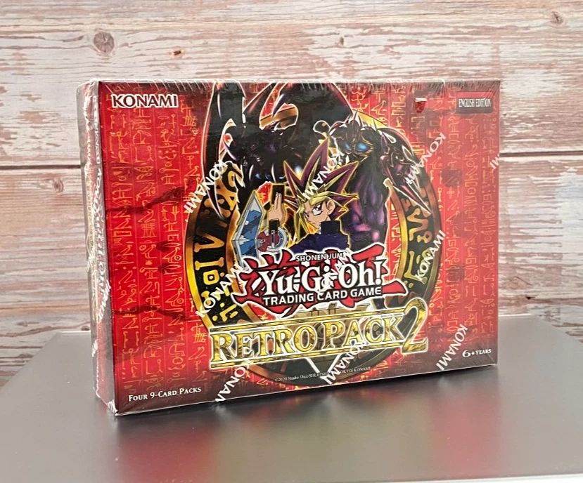 Yu-Gi-Oh! TCG Retro Pack 2 Sealed Collectible Card Game Packs for