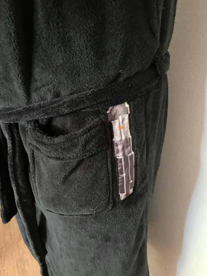 Star Wars Darth Vader Albornoz con Capucha para Hombre Talla XXXL Disfraz de Halloween Fiesta Foto 4 de 4