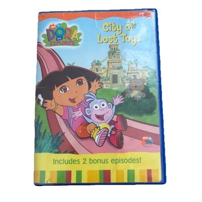 Dora The Explorer City of Lost Toys DVD 2003 Nick Jr Kids Toddler