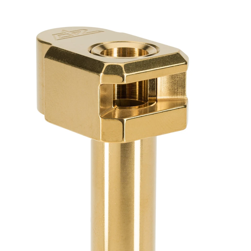 Comp sin rosca Zaffiri con barril 9 mm 3,9" se adapta a Glock 43/43X dorado TiN ZP.43BTCG Foto 4 de 4