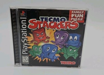 Tecmo Stackers (Sony PlayStation 1, 1997) Complete