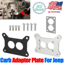 Carburetor Adapter Plate For Jeep AMC CJ 258 4.2L Ford Motorcraft 2100 2150 USA