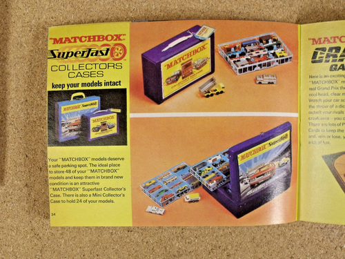 2 OLD VINTAGE LESNEY MATCHBOX 1970 & 1971 COLLECTORS CATALOGS U.S.A. EDITIONS - Picture 5 of 14