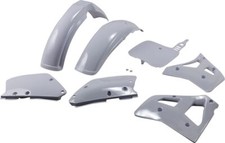 UFO Plastics Kit For Yamaha YZ250 1990 White
