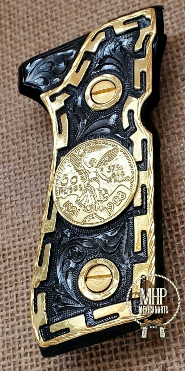 Mexico narco style gold centenario coin Cachas premium custom