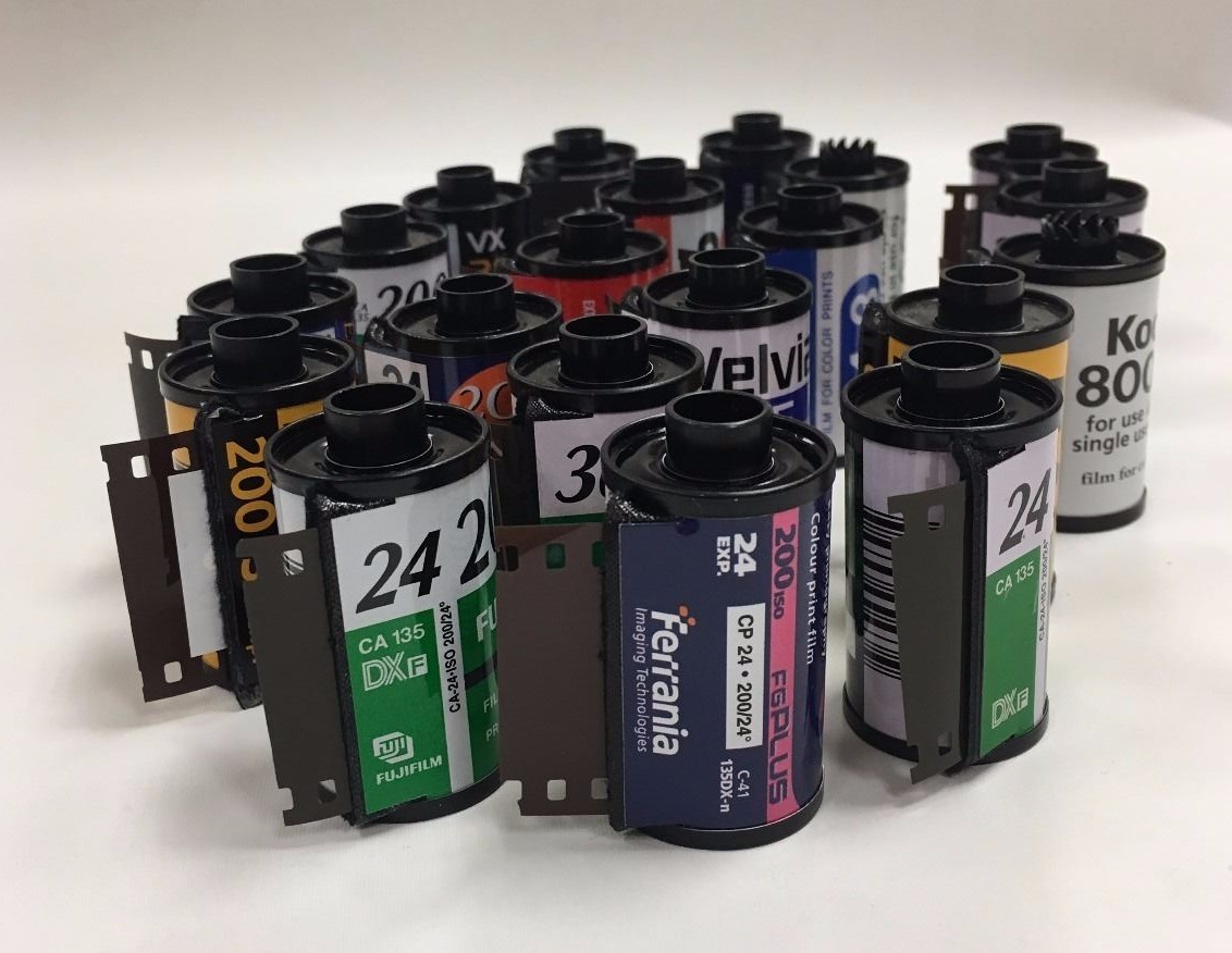 10 Pack Used 35mm Film Cassettes (Used