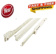 Liberty D68816C-W-TS 16-Inch Bottom Mount Drawer Slide,White
