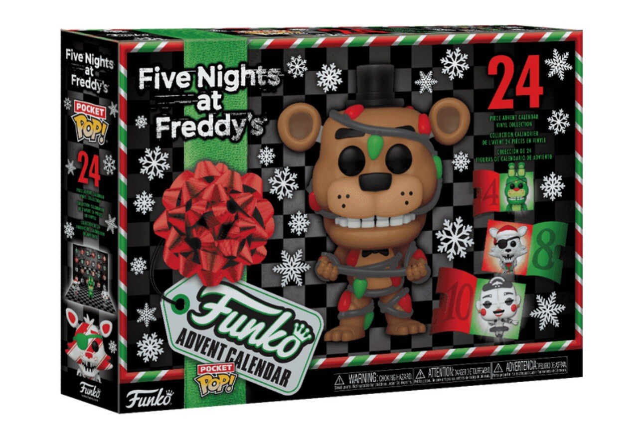 Calendario de Adviento Five Nights At Freddys Funko Pop 2023 SELLADO FNAF