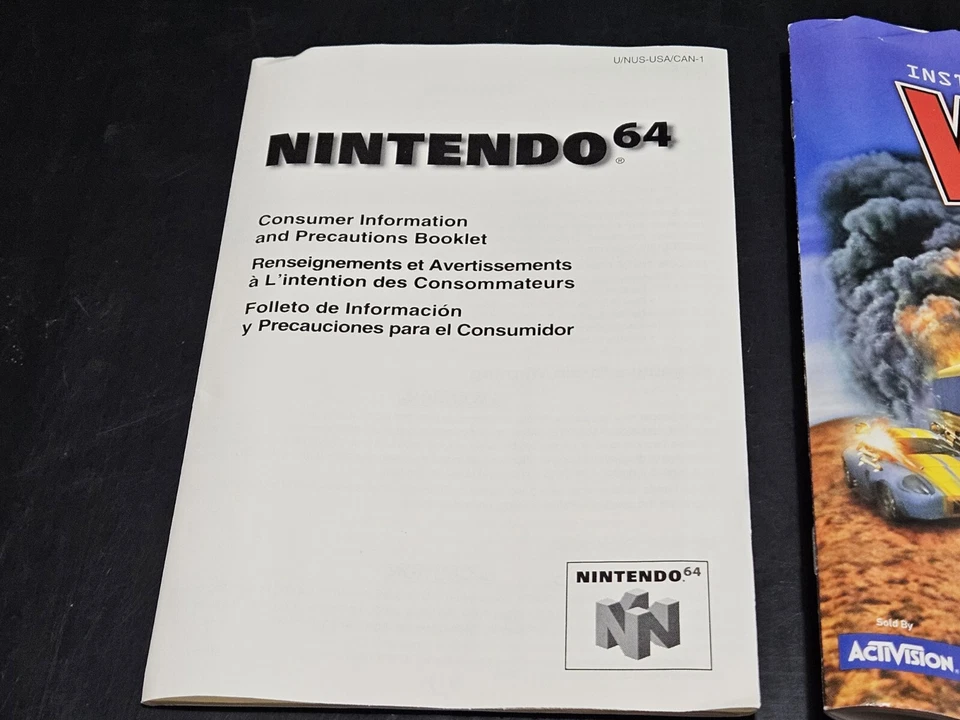 Vigilante 8 (Nintendo 64, 1999) AUTHENTIC! COMPLETE! TESTED! REGISTRATION! - Image 4 of 4