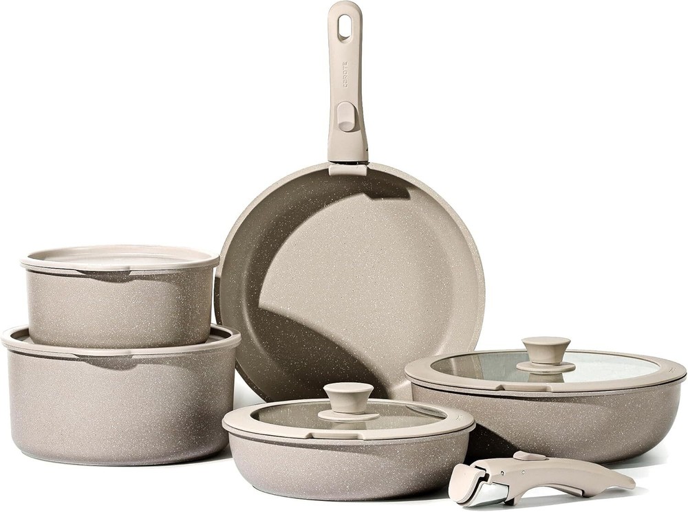 11-Piece Nonstick Cookware Set for Effortless Kitchen Cooking