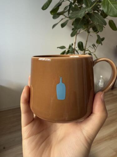 Blue Bottle Coffee Holiday Kiyosumi Mug 2024 Set of 2 340ml caramel Japan New FS - Picture 2 of 5