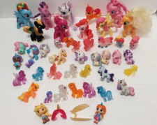 My Little Pony Mixed Lot Of 45 Minis Brushables Mixes Sizes