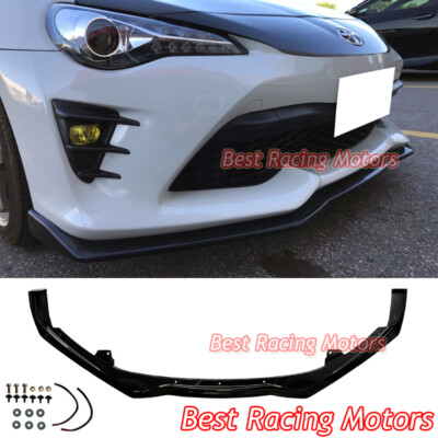 For 2017-2021 Toyota 86 Kouki ST Style Front Bumper Lip (ABS) | eBay