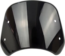 Universal Motorcycle Windshield Wind Deflector Windscreen Front Black