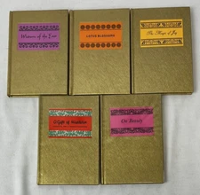 Gifts of Gold 5 Book Set Peter Pauper Press HC Slipcase