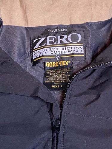 Zero Restriction Golf Outerwear Tour 