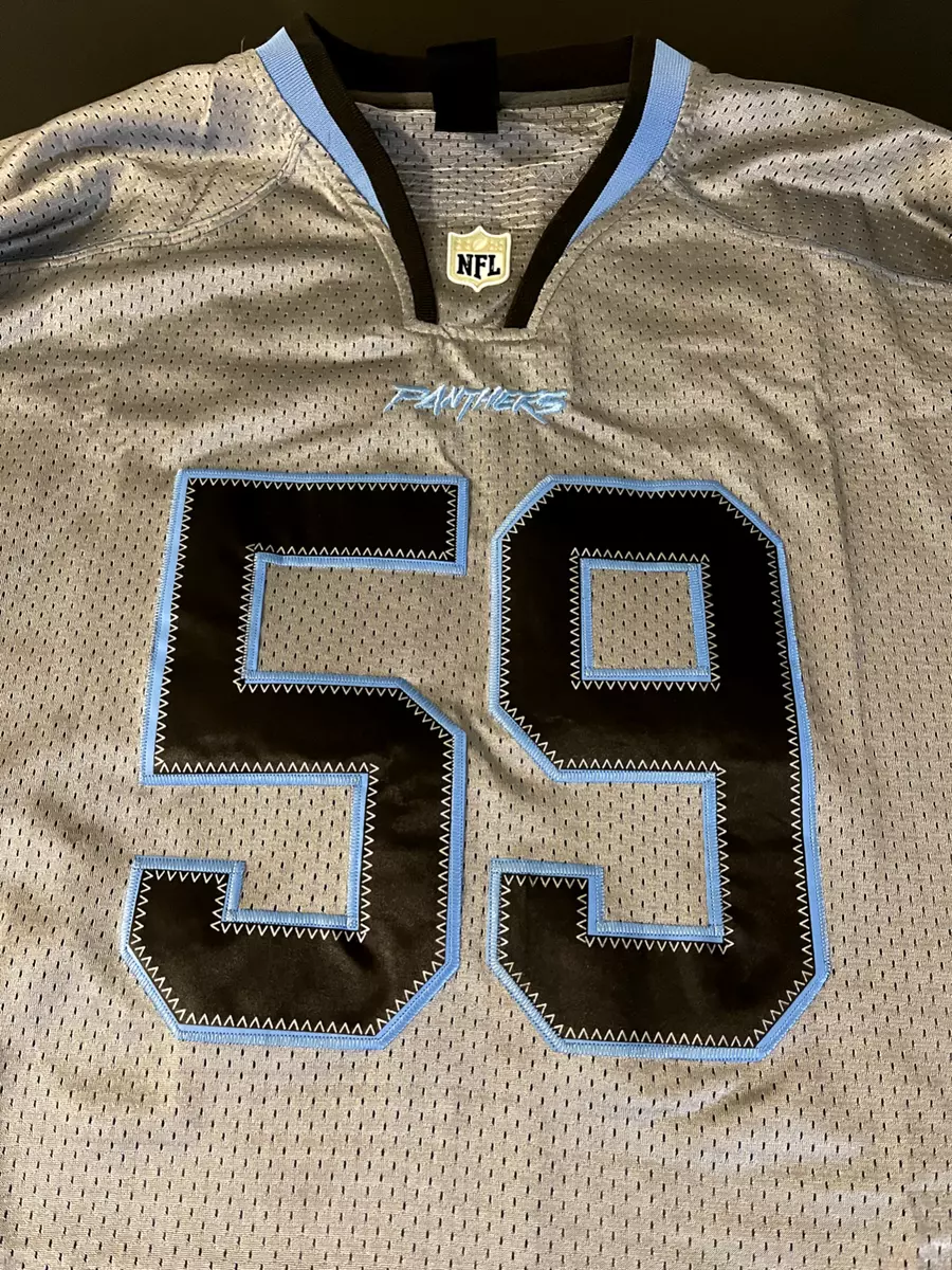 NFL Nike On Field Silver Alt. Jersey Carolina Panthers Luke