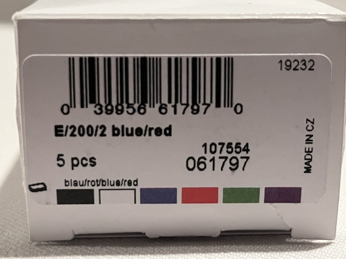 Felt Replacement Ink Pad For 2000PLUS Economy Message Dater - Red/Blue, Water-Based Ink - View #6