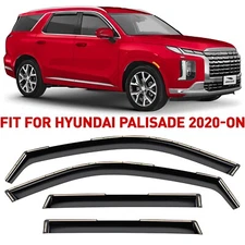 Rain Guards Vent Visors Shade for 2020-2025 Hyundai Palisade