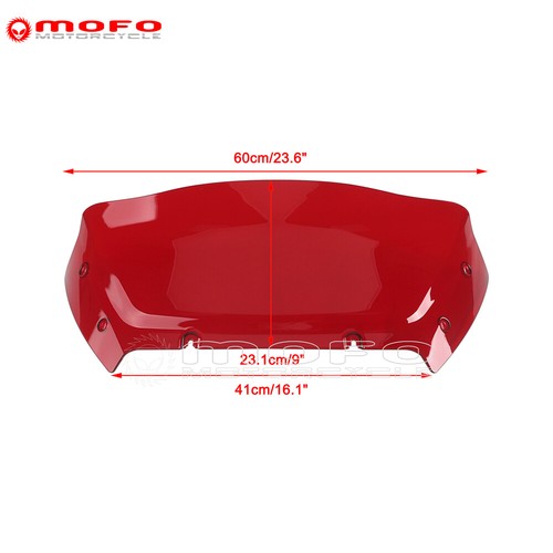 Windshields Wind Deflector Protector Cover For Harley FLTRXSE FLTRXSTSE FLTRX 24 - Picture 2 of 9