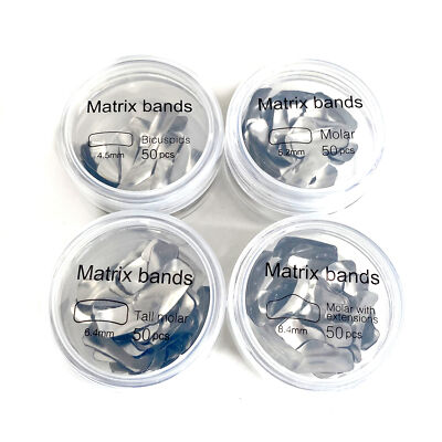 Dental Matrix Band Refill Matrices Dentpark 4.5/5.2/6.4/8.4mm