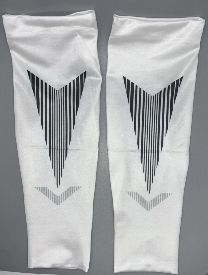 Nike Oregon Ducks Track PE Women’s Medium White Calf Leg Sleeves X’s 2 BRAND NEW - Image 2 of 4