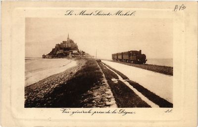AK Le Mont St-MICHEL - Gesamtansicht vom Deich (632736)
