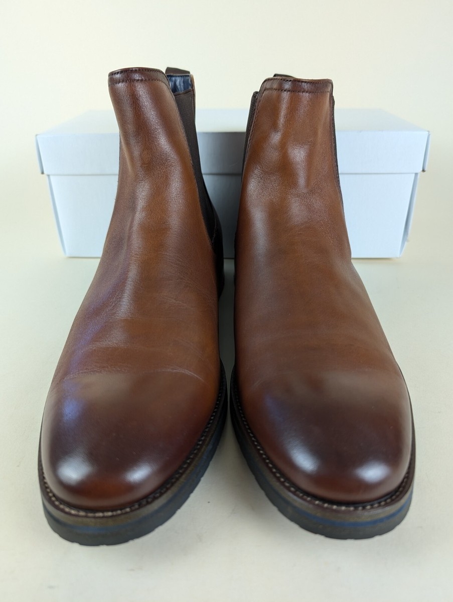 Steve Madden Boots Mens 11.5 M Sully Chelsea Tan Leather  display picture 2