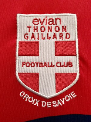 Maillot Extérieur Evian TG FC 2016-2017 - Kappa, N°4, Taille XL, Porté