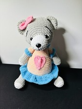 Handmade Crochet Mouse In Dress