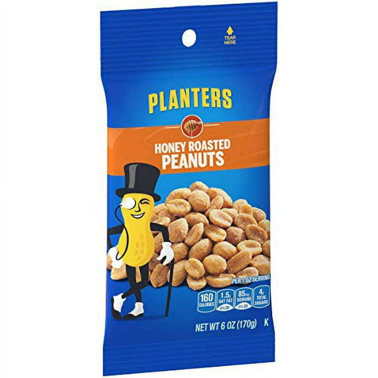 Planters Peanuts Honey Roasted, 6-Ounce | eBay