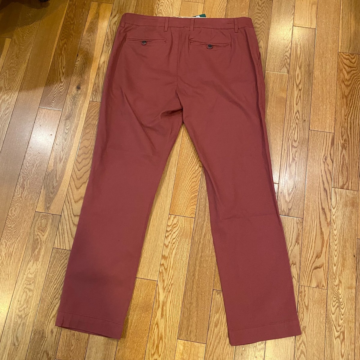 パンツ vintage cloth Tailor Vintage Pants 36x32 Mens Classic Fit Stretch Fabric Canyon