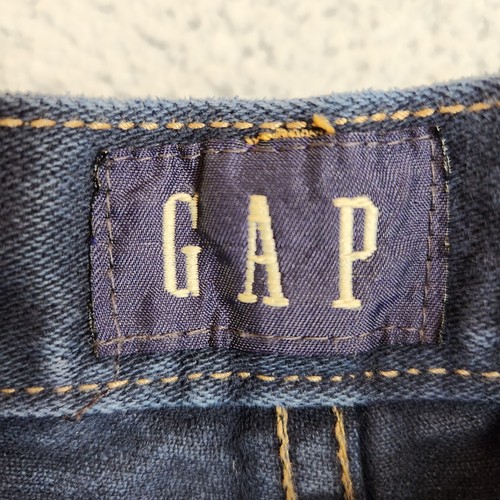 Vintage Gap Jeans Women's Reverse Fit High-Rise Small Waist 6 (26X32) Long Dark - Picture 12 of 16